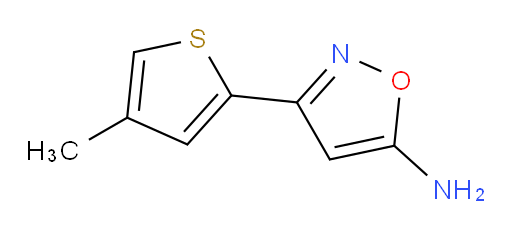 3-(4-methylthiophen-2-yl)-1,2-oxazol-5-amine