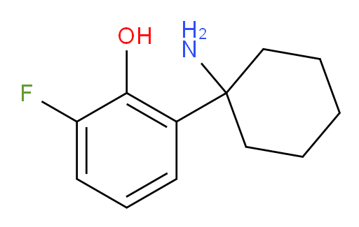 2-(1-aminocyclohexyl)-6-fluorophenol