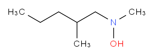 N-methyl-N-(2-methylpentyl)hydroxylamine