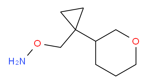 O-{[1-(oxan-3-yl)cyclopropyl]methyl}hydroxylamine