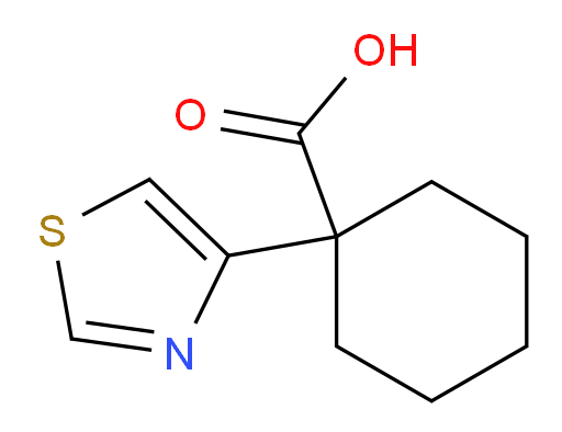 1-(1,3-thiazol-4-yl)cyclohexane-1-carboxylic acid