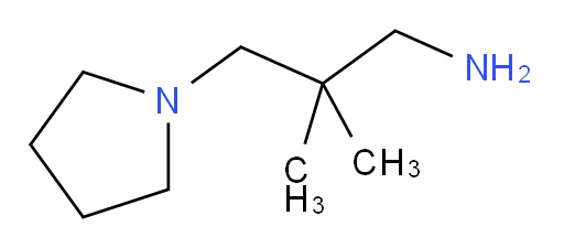 2,2-dimethyl-3-(pyrrolidin-1-yl)propan-1-amine