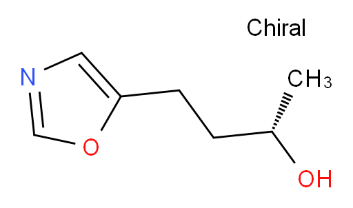 (2S)-4-(1,3-oxazol-5-yl)butan-2-ol