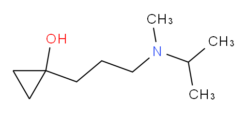 1-{3-[methyl(propan-2-yl)amino]propyl}cyclopropan-1-ol
