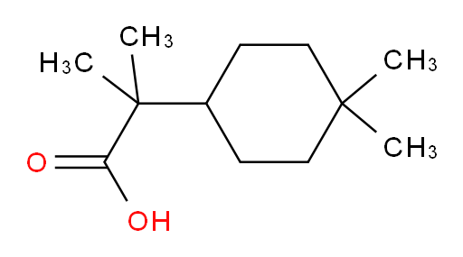 2-(4,4-dimethylcyclohexyl)-2-methylpropanoic acid