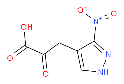 3-(3-nitro-1H-pyrazol-4-yl)-2-oxopropanoic acid