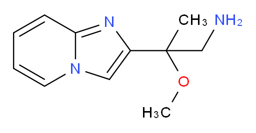 2-{imidazo[1,2-a]pyridin-2-yl}-2-methoxypropan-1-amine