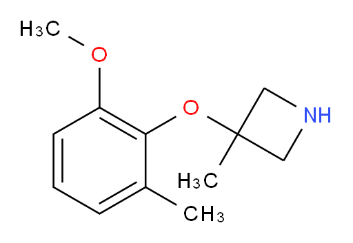 3-(2-methoxy-6-methylphenoxy)-3-methylazetidine