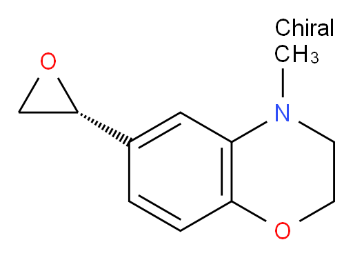 4-methyl-6-[(2R)-oxiran-2-yl]-3,4-dihydro-2H-1,4-benzoxazine