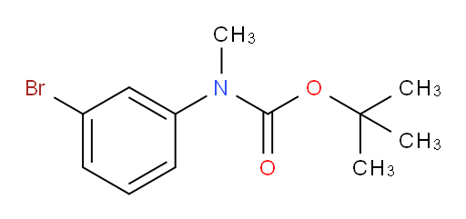tert-butyl N-(3-bromophenyl)-N-methylcarbamate