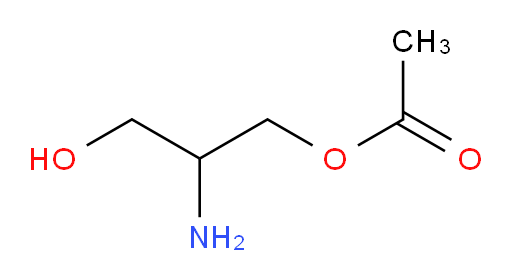 2-amino-3-hydroxypropyl acetate