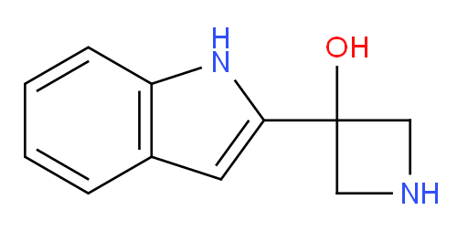 3-(1H-indol-2-yl)azetidin-3-ol
