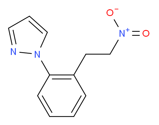1-[2-(2-nitroethyl)phenyl]-1H-pyrazole