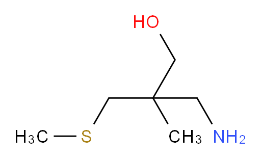3-amino-2-methyl-2-[(methylsulfanyl)methyl]propan-1-ol