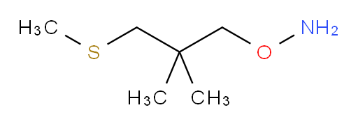 O-[2,2-dimethyl-3-(methylsulfanyl)propyl]hydroxylamine