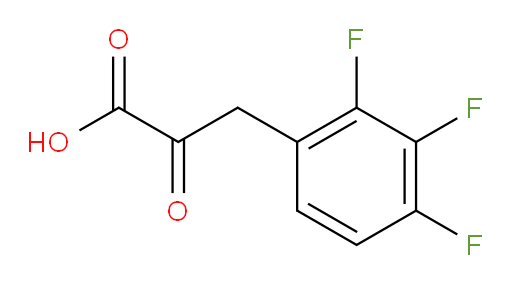2-oxo-3-(2,3,4-trifluorophenyl)propanoic acid