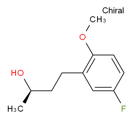 (2R)-4-(5-fluoro-2-methoxyphenyl)butan-2-ol