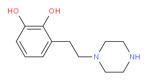 3-[2-(piperazin-1-yl)ethyl]benzene-1,2-diol