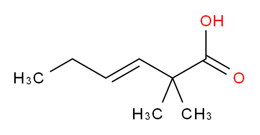 2,2-dimethylhex-3-enoic acid