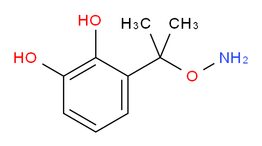3-[2-(aminooxy)propan-2-yl]benzene-1,2-diol