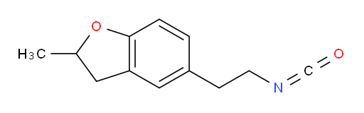 5-(2-isocyanatoethyl)-2-methyl-2,3-dihydro-1-benzofuran