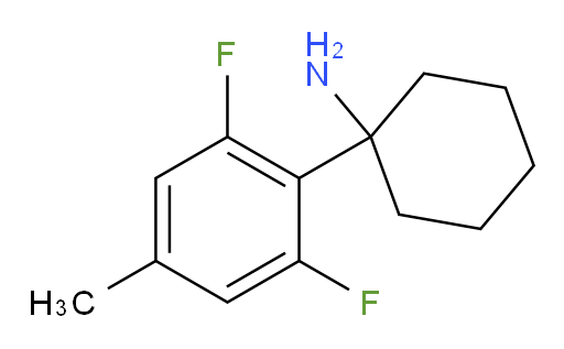 1-(2,6-difluoro-4-methylphenyl)cyclohexan-1-amine