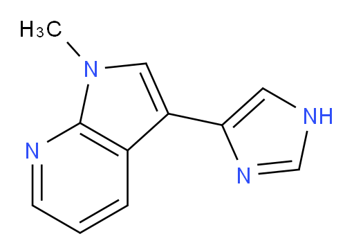 4-{1-methyl-1H-pyrrolo[2,3-b]pyridin-3-yl}-1H-imidazole