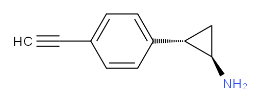 rac-(1R,2S)-2-(4-ethynylphenyl)cyclopropan-1-amine