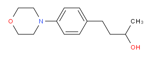 4-[4-(morpholin-4-yl)phenyl]butan-2-ol