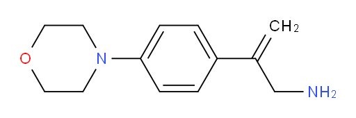 2-[4-(morpholin-4-yl)phenyl]prop-2-en-1-amine