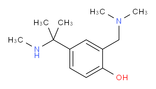 2-[(dimethylamino)methyl]-4-[2-(methylamino)propan-2-yl]phenol