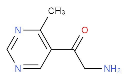 2-amino-1-(4-methylpyrimidin-5-yl)ethan-1-one