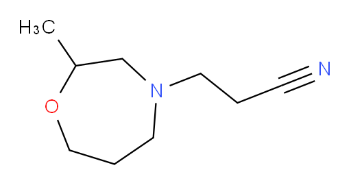 3-(2-methyl-1,4-oxazepan-4-yl)propanenitrile