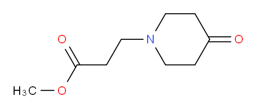 methyl 3-(4-oxopiperidin-1-yl)propanoate