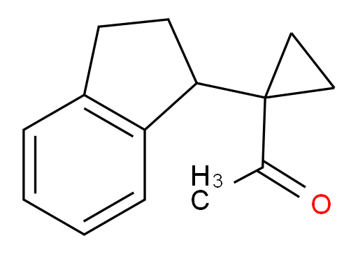 1-[1-(2,3-dihydro-1H-inden-1-yl)cyclopropyl]ethan-1-one