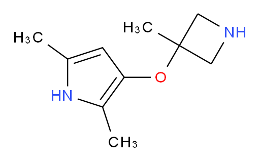 2,5-dimethyl-3-[(3-methylazetidin-3-yl)oxy]-1H-pyrrole