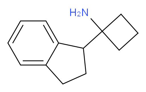 1-(2,3-dihydro-1H-inden-1-yl)cyclobutan-1-amine
