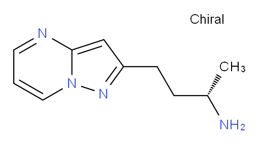 (2S)-4-{pyrazolo[1,5-a]pyrimidin-2-yl}butan-2-amine