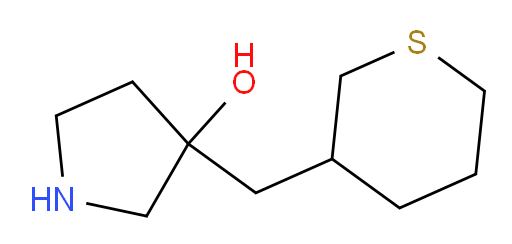 3-[(thian-3-yl)methyl]pyrrolidin-3-ol