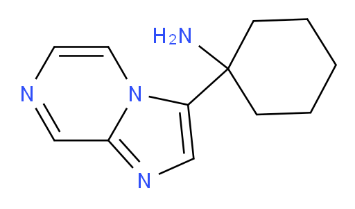 1-{imidazo[1,2-a]pyrazin-3-yl}cyclohexan-1-amine