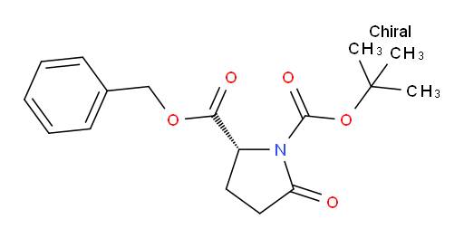 2-benzyl 1-tert-butyl (2R)-5-oxopyrrolidine-1,2-dicarboxylate