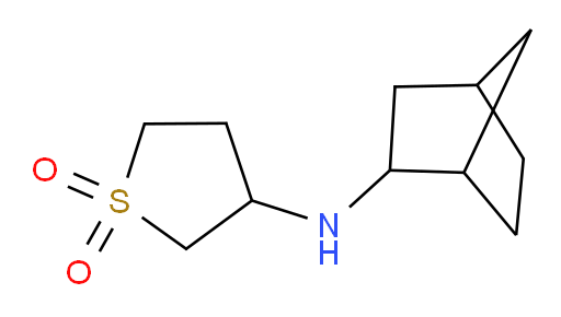 3-({bicyclo[2.2.1]heptan-2-yl}amino)-1lambda6-thiolane-1,1-dione