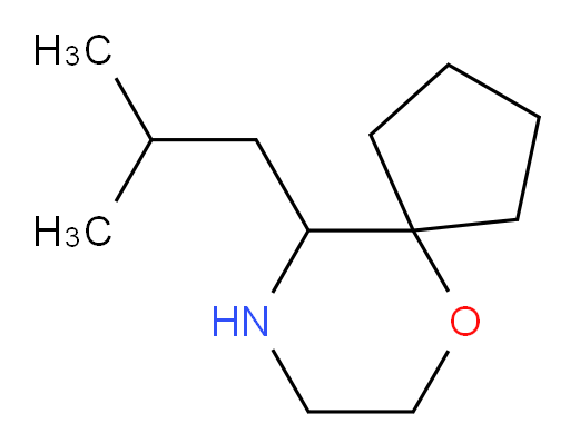 10-(2-methylpropyl)-6-oxa-9-azaspiro[4.5]decane