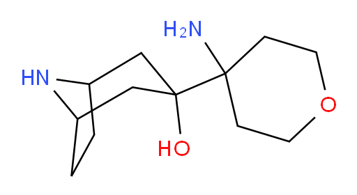 3-(4-aminooxan-4-yl)-8-azabicyclo[3.2.1]octan-3-ol