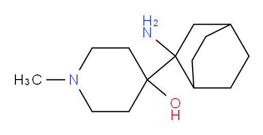 4-{2-aminobicyclo[2.2.2]octan-2-yl}-1-methylpiperidin-4-ol