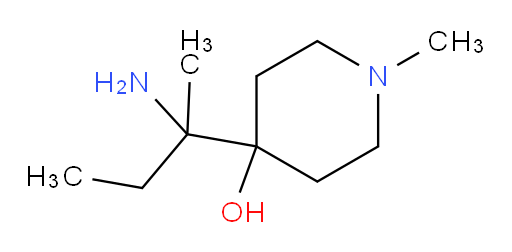 4-(2-aminobutan-2-yl)-1-methylpiperidin-4-ol