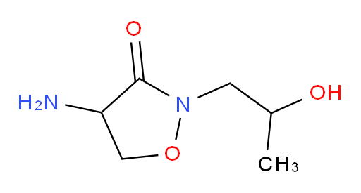 4-amino-2-(2-hydroxypropyl)-1,2-oxazolidin-3-one