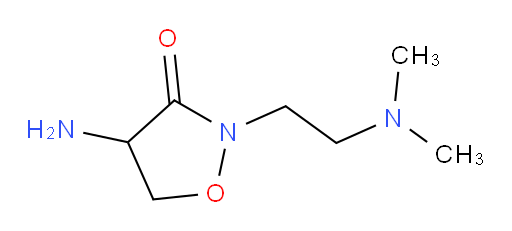 4-amino-2-[2-(dimethylamino)ethyl]-1,2-oxazolidin-3-one