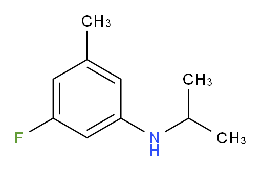 3-fluoro-5-methyl-N-(propan-2-yl)aniline