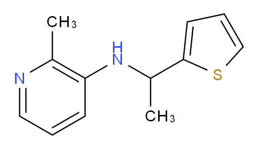 2-methyl-N-[1-(thiophen-2-yl)ethyl]pyridin-3-amine